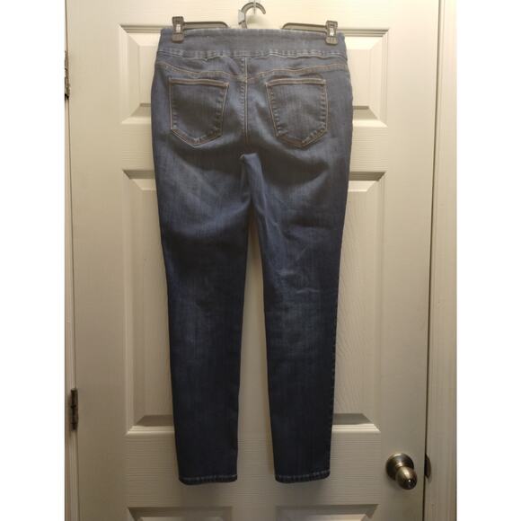 Chico's Women's US Size 4 (Small) Vanity 0 Pull-On Blue Jean Leggings Jeggings - Picture 3 of 5